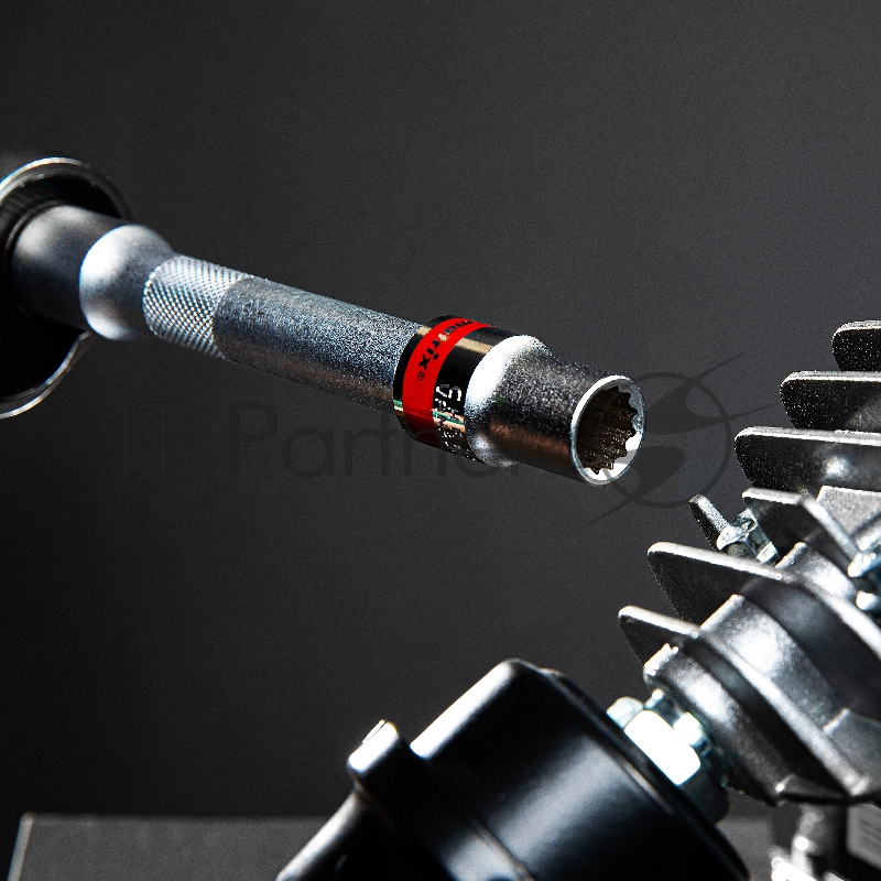 Головка торцевая, 9 мм, 12-гранная, CrV, под квадрат 1/2, хромированная// Matrix