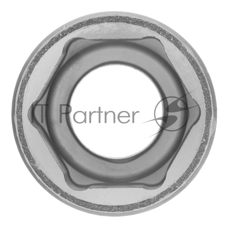 Головка торцевая, 17 мм, 6-гранная, CrV, под квадрат 1/2, хромированная// Matrix