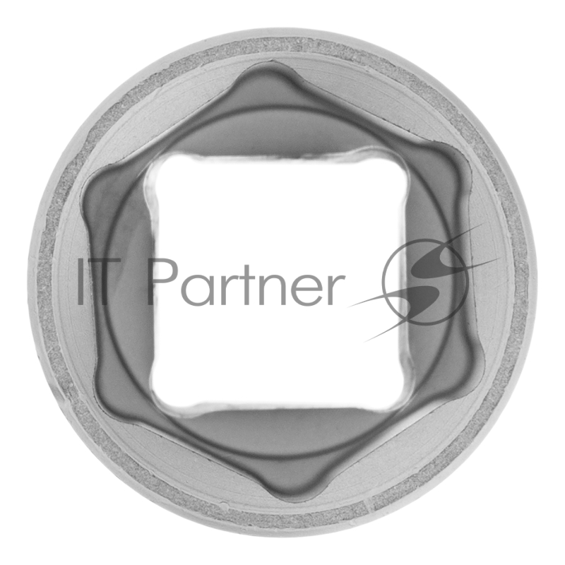 Головка торцевая, 19 мм, 6-гранная, CrV, под квадрат 1/2, хромированная// Matrix