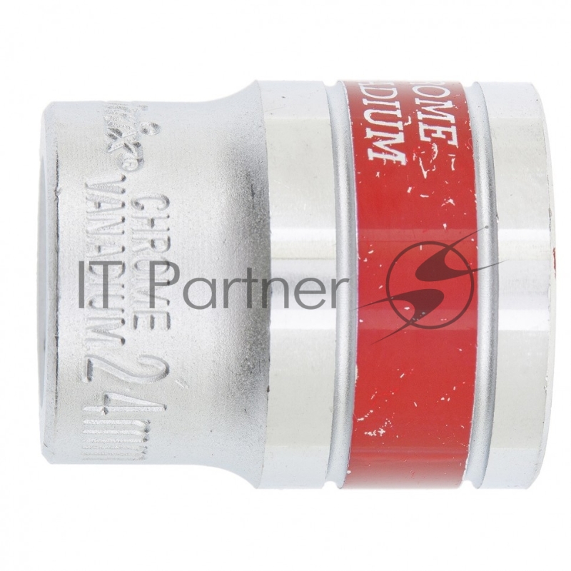 Головка торцевая, 23 мм, 6-гранная, CrV, под квадрат 1/2, хромированная// Matrix