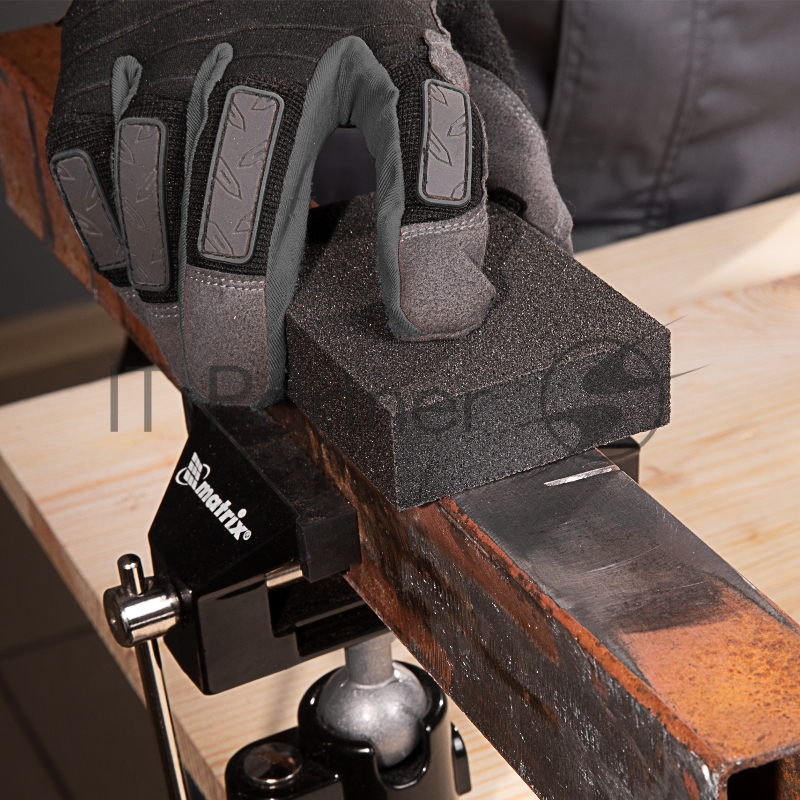 Губка для шлифования, 100 х 70 х 25 мм, мягкая, P 80// Matrix