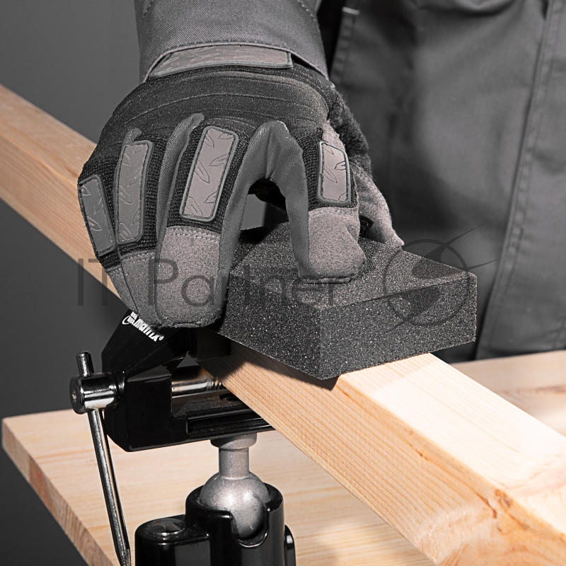 Губка для шлифования, 100 х 70 х 25 мм, средняя жестк., 3 шт., P 60/80, P 60/100, P 80/120// Matrix