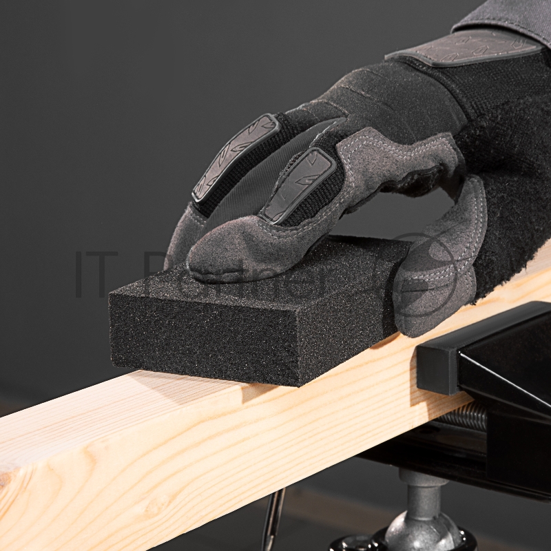 Губка для шлифования, 100 х 70 х 25 мм, средняя плотн., P 40// Matrix