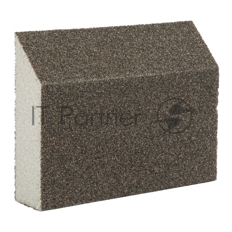 Губка для шлифования, 120 х 90 х 25 мм, трапеция, мягкая, P 100// Matrix