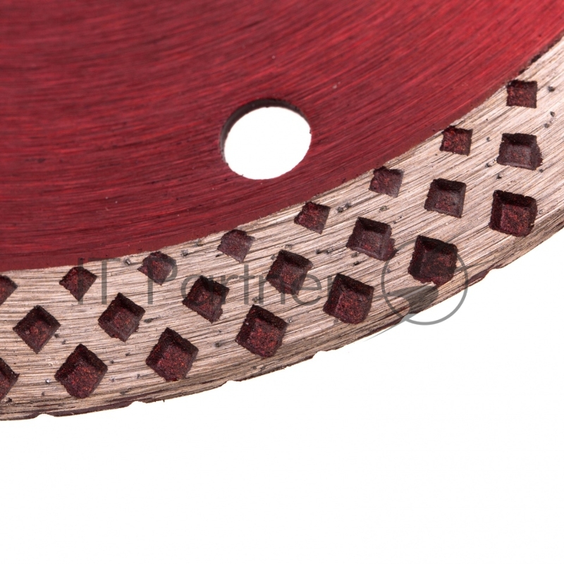 Диск алмазный отрезной сплошной, 115 х 22,2 мм, сухое/мокрое резание// Matrix