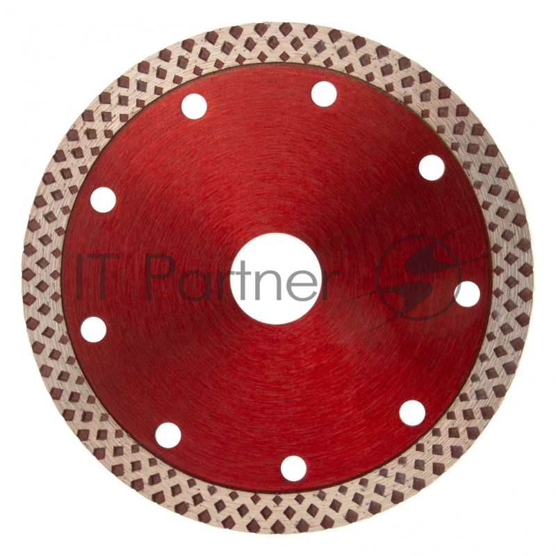 Диск алмазный отрезной сплошной, 125 х 22,2 мм, сухое/мокрое резание// Matrix