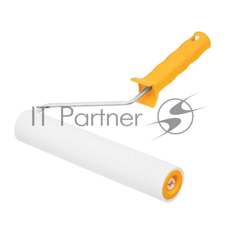 Валик в сборе ВЕЛЮР, 250 мм, ворс 4 мм, D 36 мм, D ручки 6 мм// Matrix