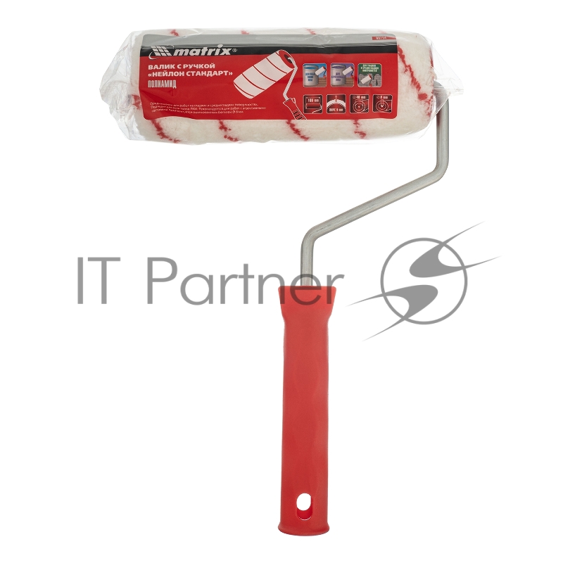 Валик в сборе НЕЙЛОН, 180 мм, ворс 9 мм, D 48 мм, D ручки 8 мм// Matrix