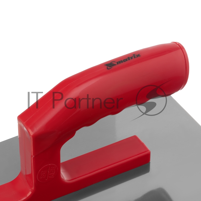 Гладилка стальная, 280 х 130 мм, зеркальная полировка, пластмас. ручка// Matrix