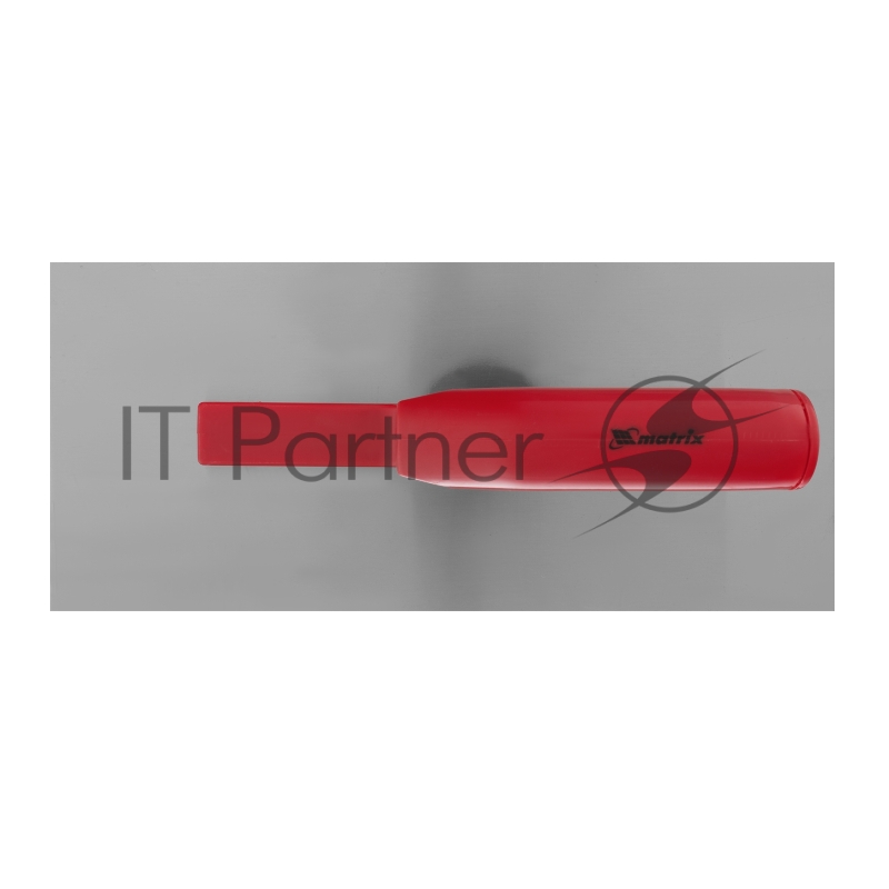 Гладилка стальная, 280 х 130 мм, зеркальная полировка, пластмас. ручка// Matrix