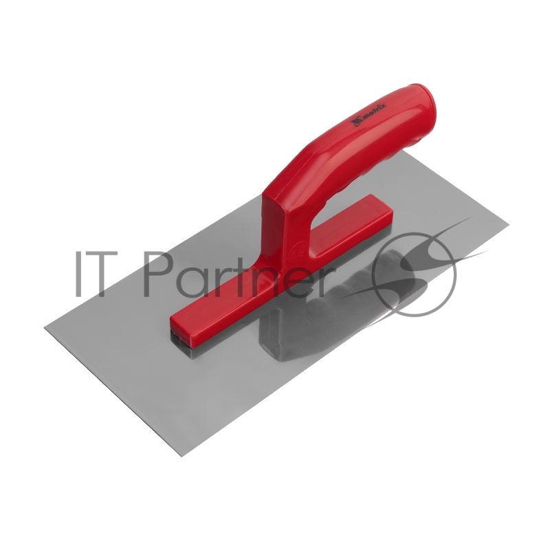 Гладилка стальная, 280 х 130 мм, зеркальная полировка, пластмас. ручка// Matrix