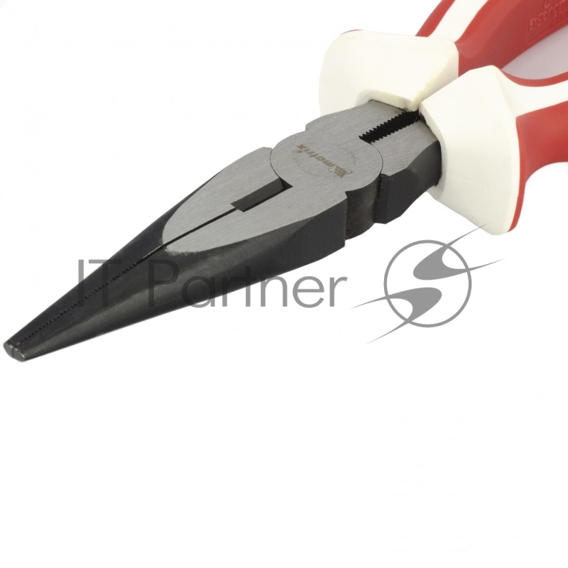 Длинногубцы Premium, 200 мм, прямые, трехкомпонентные рукоятки// Matrix