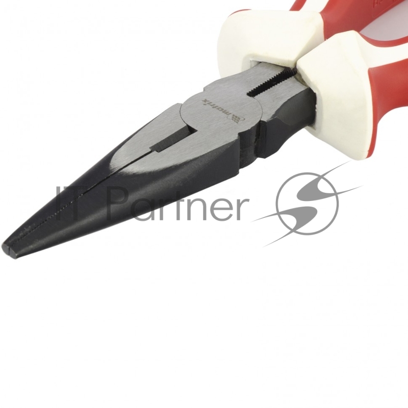 Длинногубцы Premium, 180 мм, прямые, трехкомпонентные рукоятки// Matrix