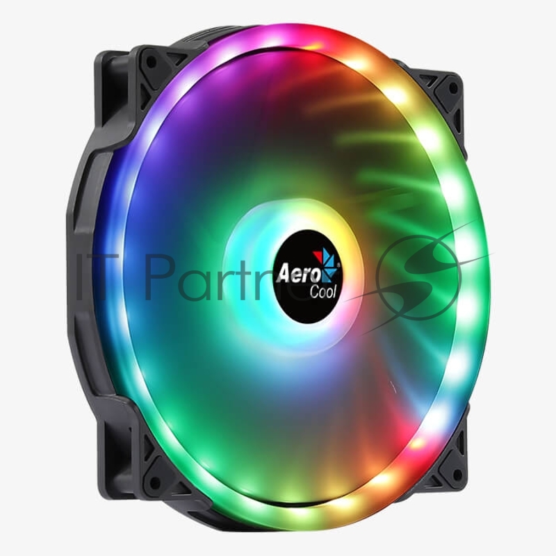 Вентилятор для корпуса Aerocool Duo 20 ARGB 6-pin, 200mm, ARGB