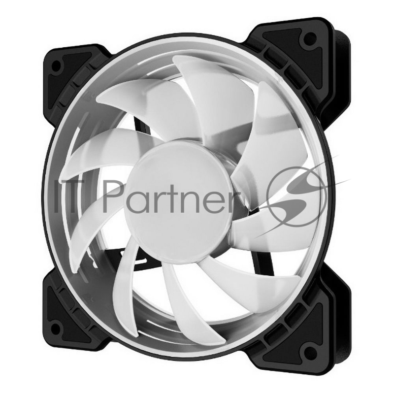 Вентилятор Powercase (M6-14-LED) 5 color LED 140 x 140 х 25 мм (100шт./кор, Molex, 900±10% об/мин) Bulk M6-14-LED