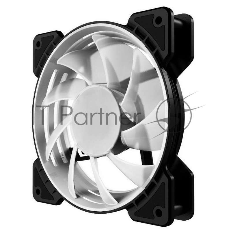 Вентилятор Powercase (M6-14-LED) 5 color LED 140 x 140 х 25 мм (100шт./кор, Molex, 900±10% об/мин) Bulk M6-14-LED