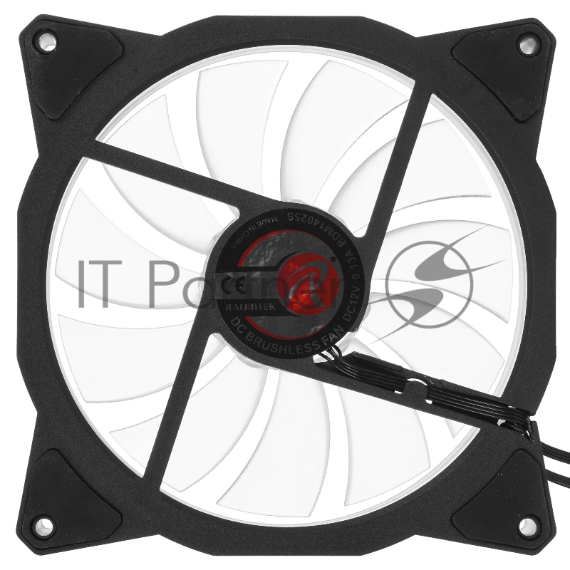 Комплект вентиляторов IRIS 14 RBW ADD-2 0R40B00114 (Addressable RGB), With 8port hub & Remote controller & M/B connecting cable, 11 blade fan & Hydraulic Bearing, ADD 4pin header & PWM 4pin