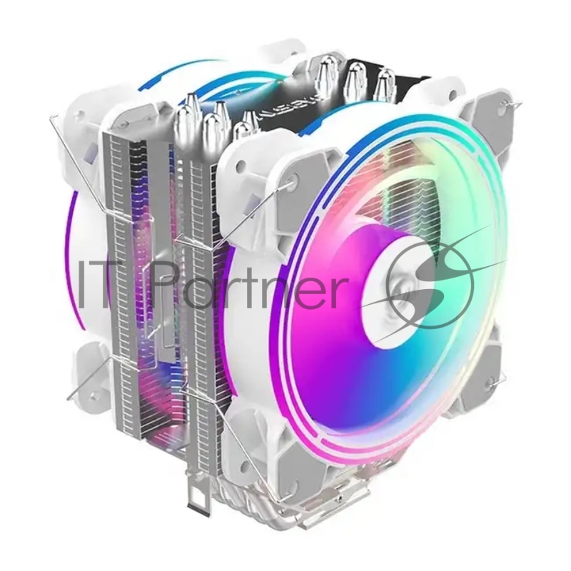 Кулер Alseye H120D (White) TDP: 200W Product Dimensions:123x154x106mm Heatsink Dimensions:154x123x58mm Heatsink Weight:518g Heat Pipe:O6mmx6pcs Fan Dimensions-:120x120x25mm