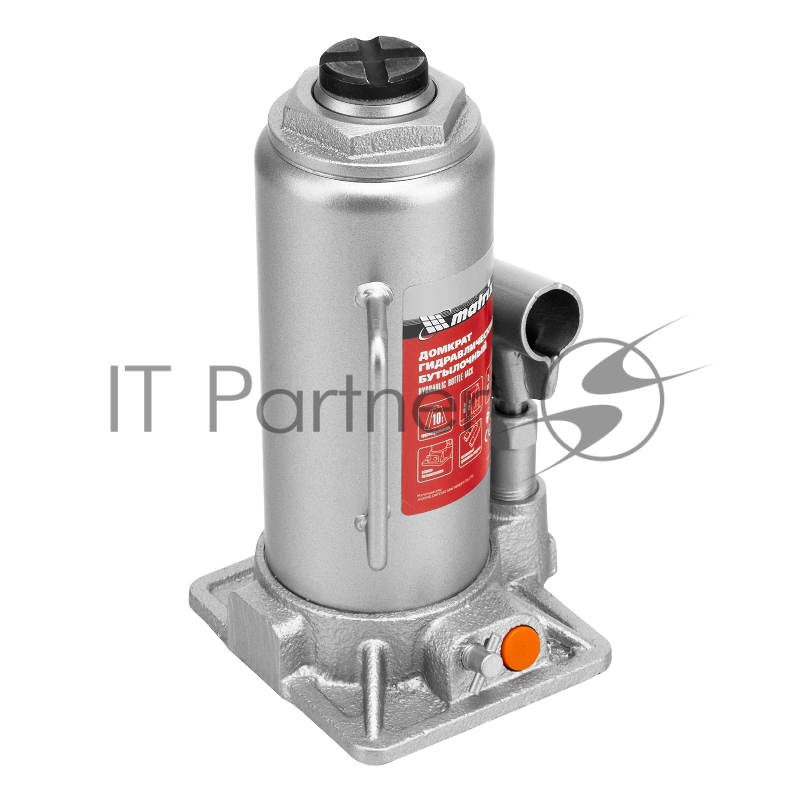 Домкрат гидравлический бутылочный, 10 т, h подъема 230–460 мм// Matrix