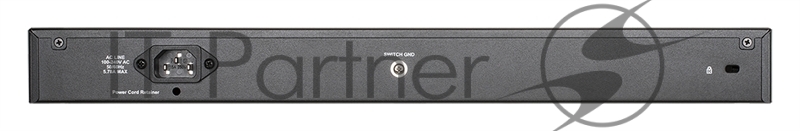 Настраиваемый коммутатор D-Link DGS-1210-52MP/F3A WebSmart с 48 портами 10/100/1000Base-T и 4 комбо-портами 100/1000Base-T/SFP (48 портов с поддержкой PoE 802.3af/802.3at (30 Вт), PoE-бюджет 370 Вт).