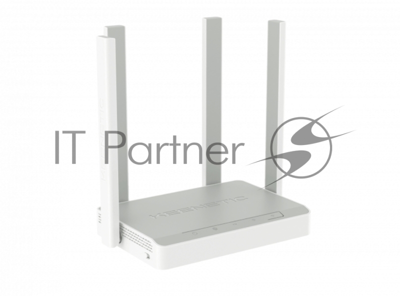 Гигабитный интернет-центр Keenetic Speedster (KN-3012) с Mesh Wi-Fi 5 AC1200, 4-портовым Smart-коммутатором и переключателем режима роутер/ретранслятор