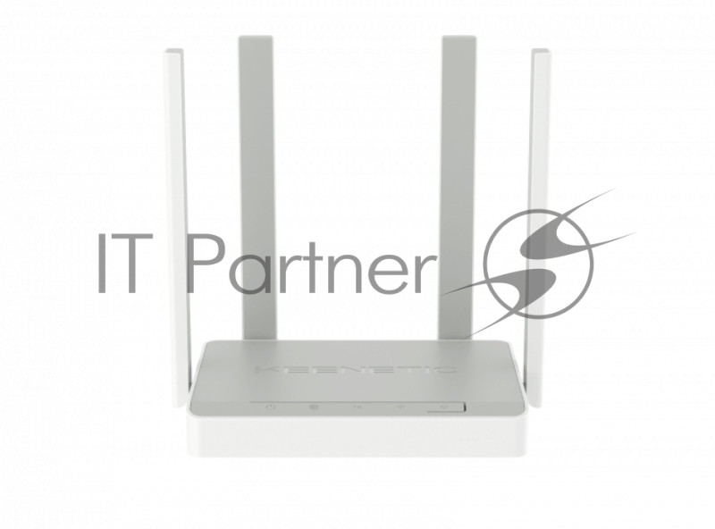 Гигабитный интернет-центр Keenetic Speedster (KN-3012) с Mesh Wi-Fi 5 AC1200, 4-портовым Smart-коммутатором и переключателем режима роутер/ретранслятор