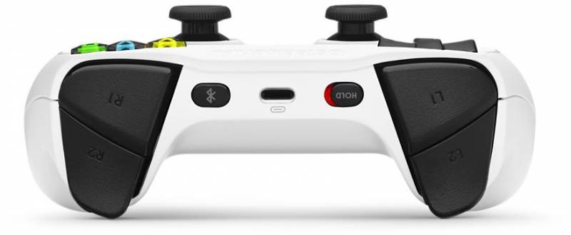 Геймпад Steelseries Nimbus белый Bluetooth Беспроводной виброотдача обратная связь