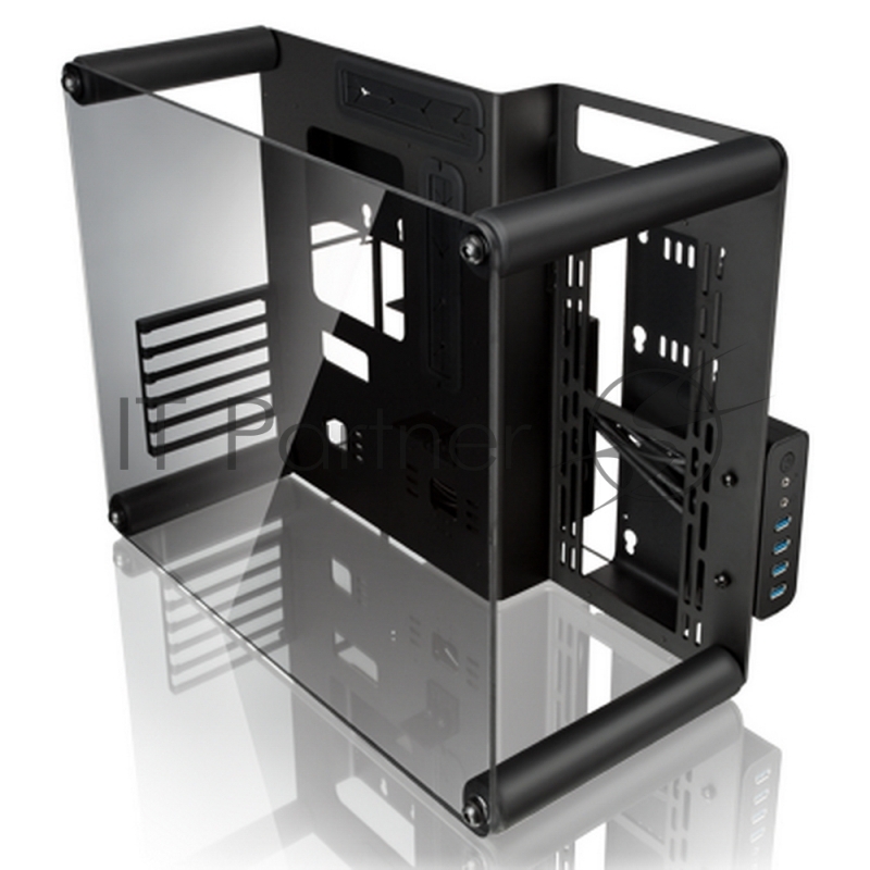 Корпус Raijintek PAEAN M 0R200068,black, Aluminum, MICRO ATX/MINI ITX, USB3.0x2, USB2.0x2, HD Audiox1