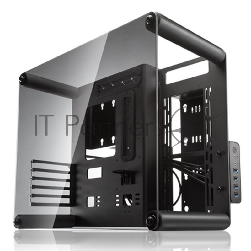 Корпус Raijintek PAEAN M 0R200068,black, Aluminum, MICRO ATX/MINI ITX, USB3.0x2, USB2.0x2, HD Audiox1