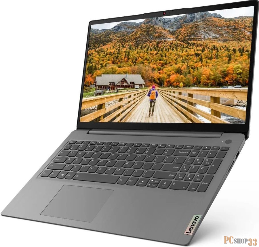 Ноутбук Lenovo IdeaPad 3 15ITL6 Core i7 1165G7 8Gb SSD512Gb NVIDIA GeForce MX450 2Gb 15.6 TN FHD (1920x1080) noOS grey WiFi BT Cam