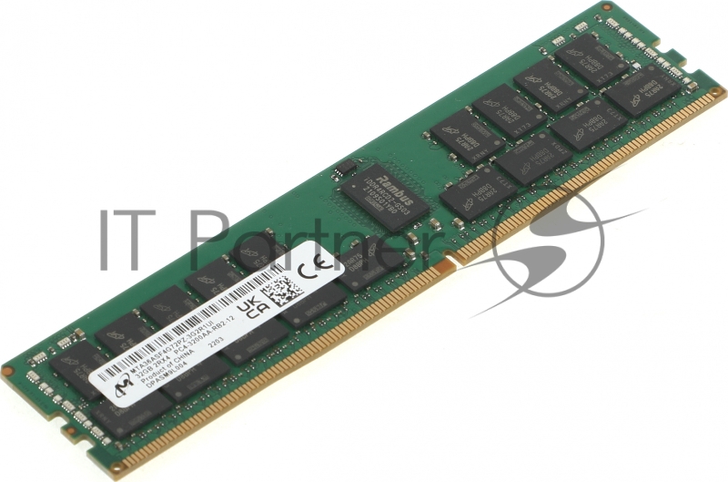 Memory DDR4 Crucial MTA36ASF4G72PZ-3G2 32Gb RDIMM ECC Reg PC4-25600 CL22 3200MHz