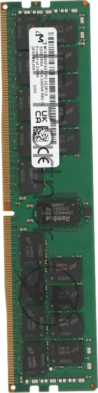 Memory DDR4 Crucial MTA36ASF4G72PZ-3G2 32Gb RDIMM ECC Reg PC4-25600 CL22 3200MHz