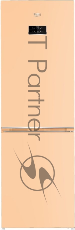 Холодильник Beko B3RCNK362HSB бежевый (двухкамерный)