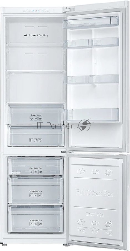 Холодильник Samsung RB37A5000WW/WT белый (двухкамерный)