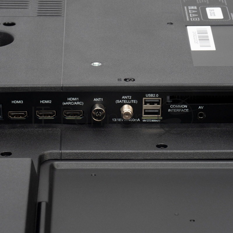 Телевизор QLED Hyundai 55 H-LED55QBU7500 Android TV Frameless черный 4K Ultra HD 60Hz DVB-T DVB-T2 DVB-C DVB-S DVB-S2 USB WiFi Smart TV