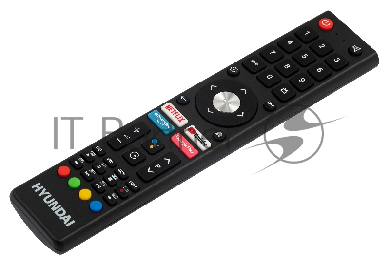 Телевизор QLED Hyundai 55 H-LED55QBU7500 Android TV Frameless черный 4K Ultra HD 60Hz DVB-T DVB-T2 DVB-C DVB-S DVB-S2 USB WiFi Smart TV