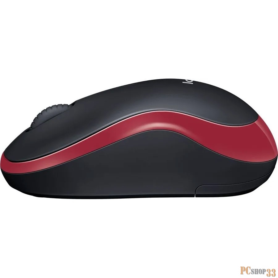 Компьютерная мышь Logitech M185 /Wireless/ERW 2/Red (910-002237)