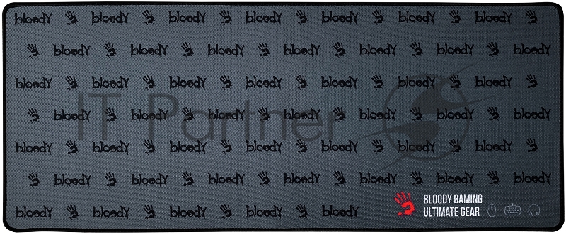 Коврик для мыши A4Tech Bloody BP-30L черный 750x300x3мм