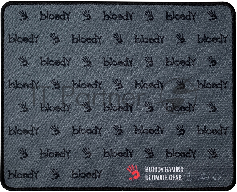 Коврик для мыши A4Tech Bloody BP-30M черный 340x280x3мм
