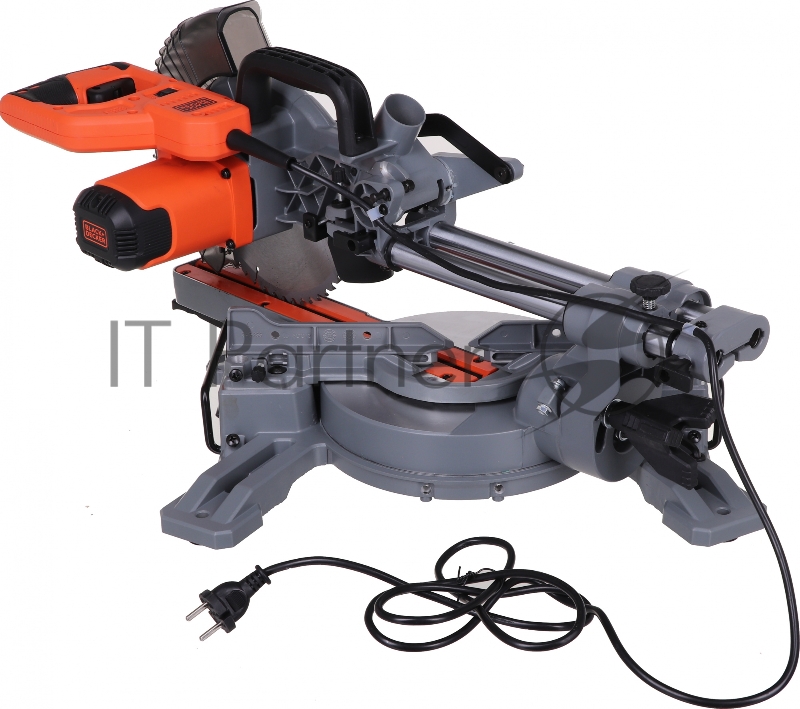 Торцовочная пила Black+Decker BDKITBES7002D 1600Вт 4800об/мин d=216мм