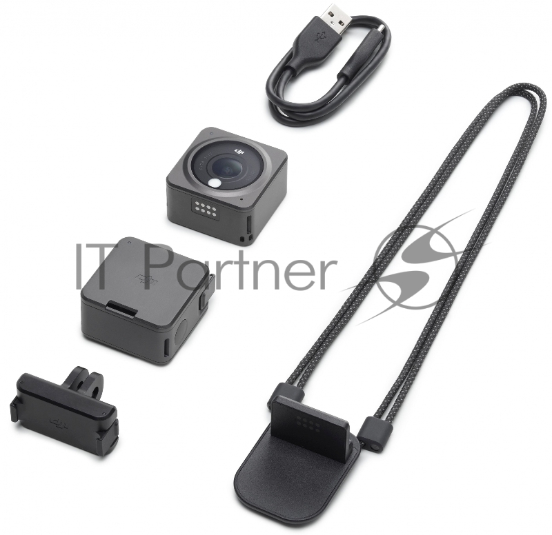 Экшн-камера Dji Action 2 Power Combo+ чехол Action 2 Magnetic 1xCMOS 12Mpix серый