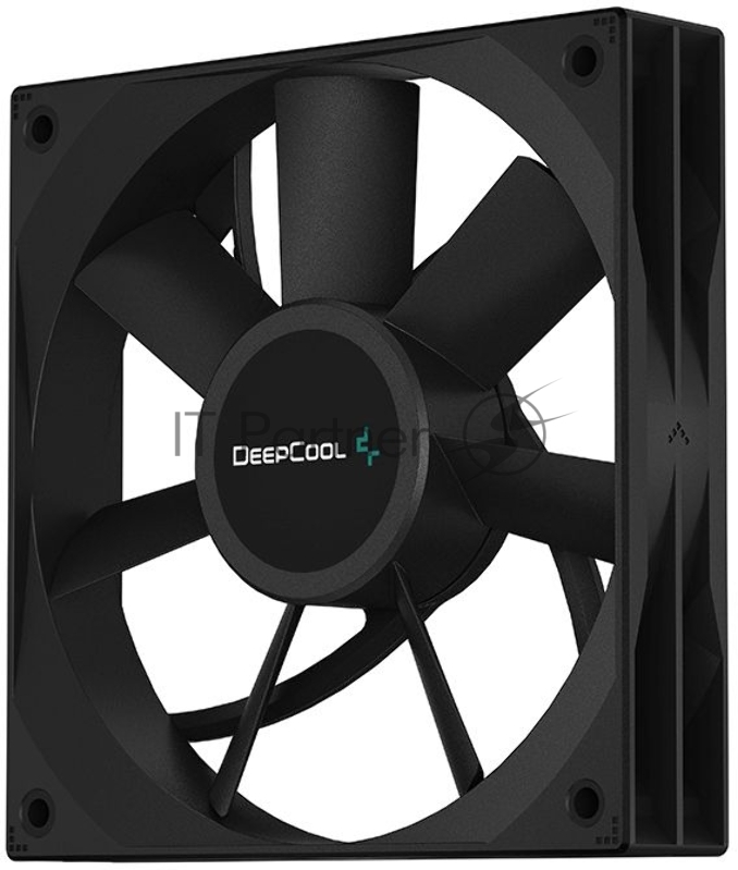 Корпус Deepcool CH370 черный без БП mATX 1x120mm 1xUSB2.0 1xUSB3.0 audio bott PSU
