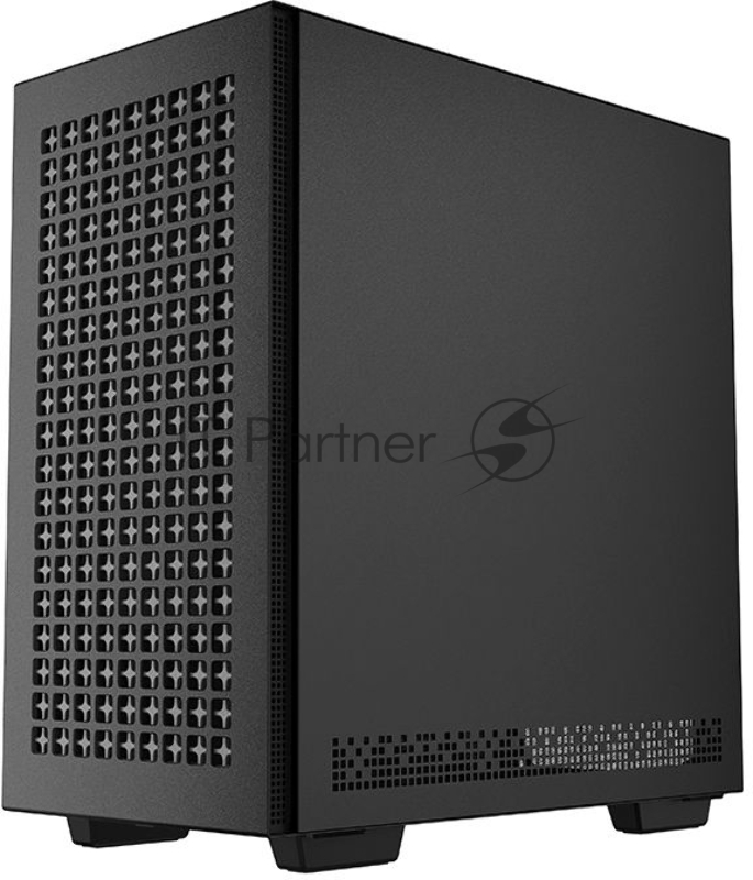 Корпус Deepcool CH370 черный без БП mATX 1x120mm 1xUSB2.0 1xUSB3.0 audio bott PSU