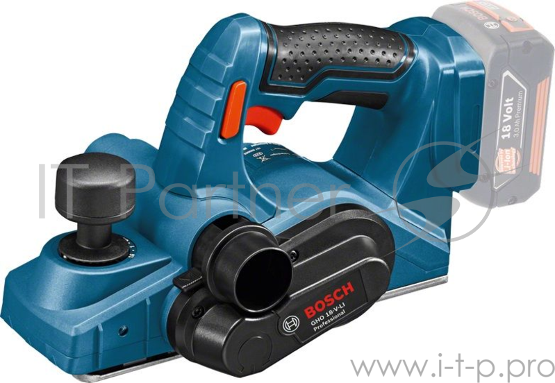 Рубанок Bosch GHO 18 V-LI 18Вт 82мм 14000об/мин (кейс в комплекте)