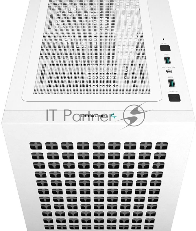 Корпус Deepcool CH370 белый без БП mATX 1x120mm 1xUSB2.0 1xUSB3.0 audio bott PSU