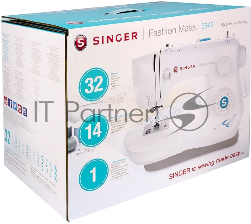 Швейная машина Singer Fashion Mate 3342 белый