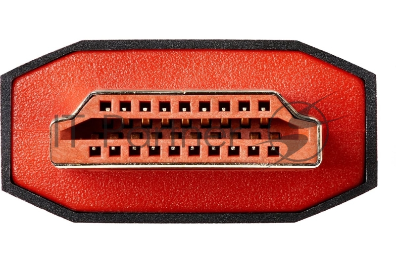 Кабель HDMI 19M/M,ver. 2.1, 8K@60 Hz 2m метал разъемы, Telecom