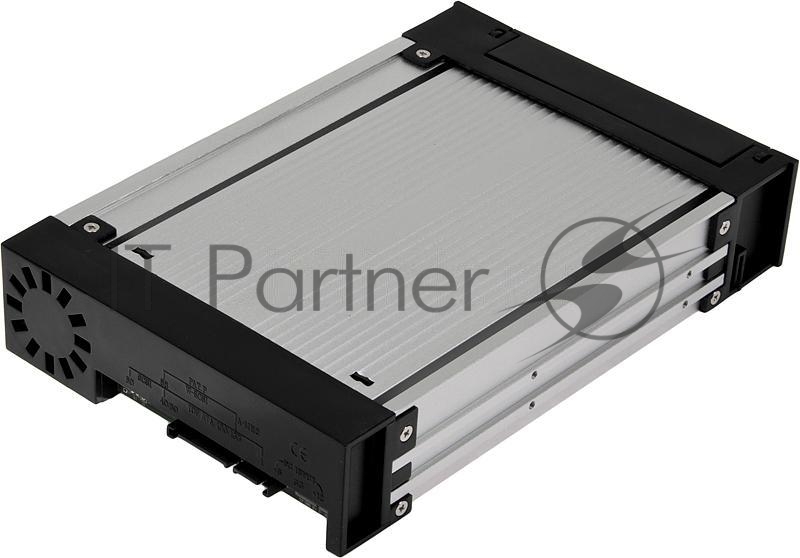 Сменный бокс для HDD AgeStar AMR1- SATA(K)-1F SATA алюминий черный 3.5