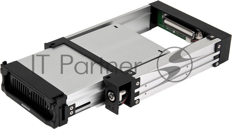 Сменный бокс для HDD AgeStar AMR1- SATA(K)-1F SATA алюминий черный 3.5