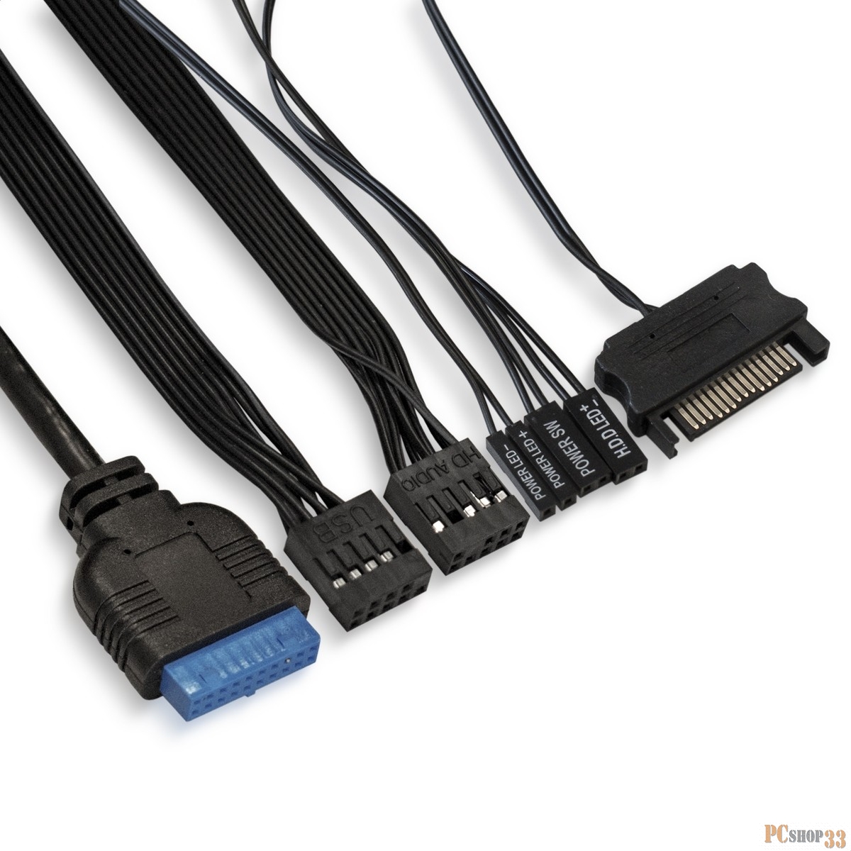 Корпус Miditower ExeGate EVO-8225-NPX500 (ATX, БП 500NPX с вент. 12см, 2*USB+1*USB3.0, черный, 2 вент. с RGB подсветкой и полоса на передней панели, боковая панель - закаленное стекло)